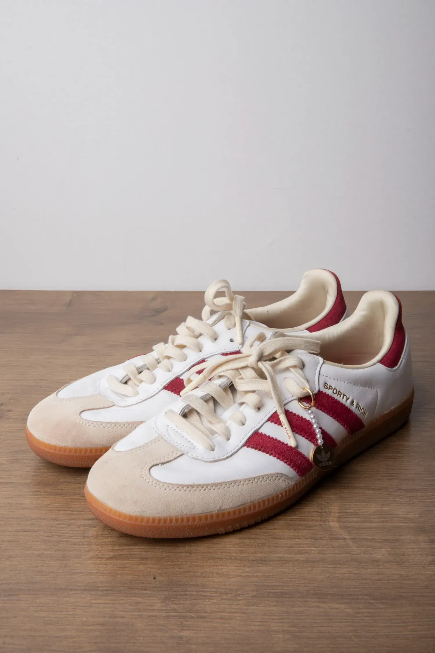 Sporty & Rich x adidas Samba OG Collegiate Burgundy