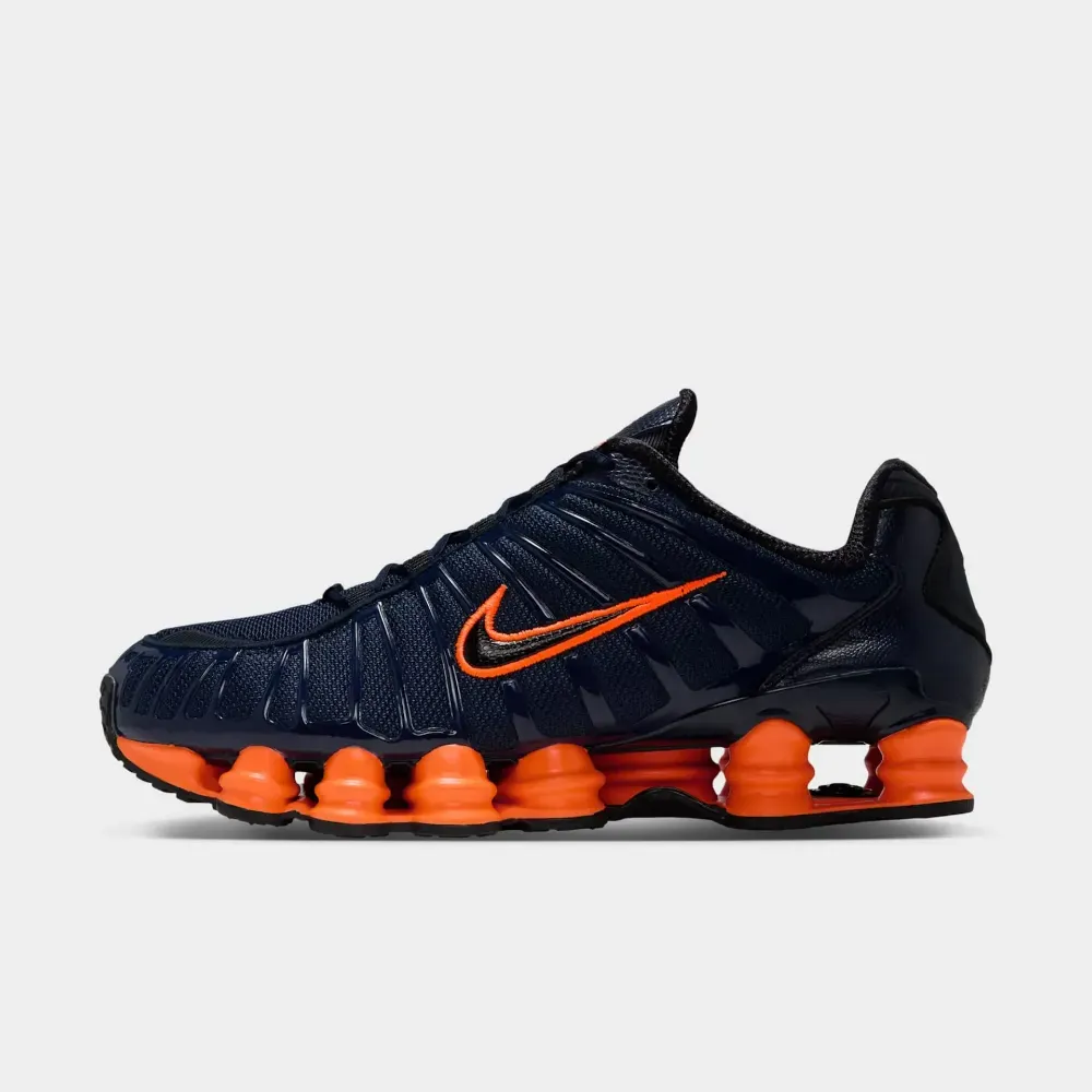 Nike Shox TL Obsidian Total Orange Black foto 1