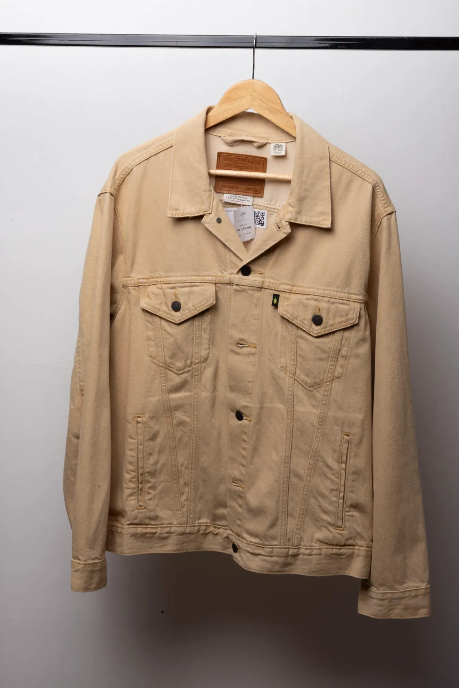Jaqueta Levi's Jeans Bege