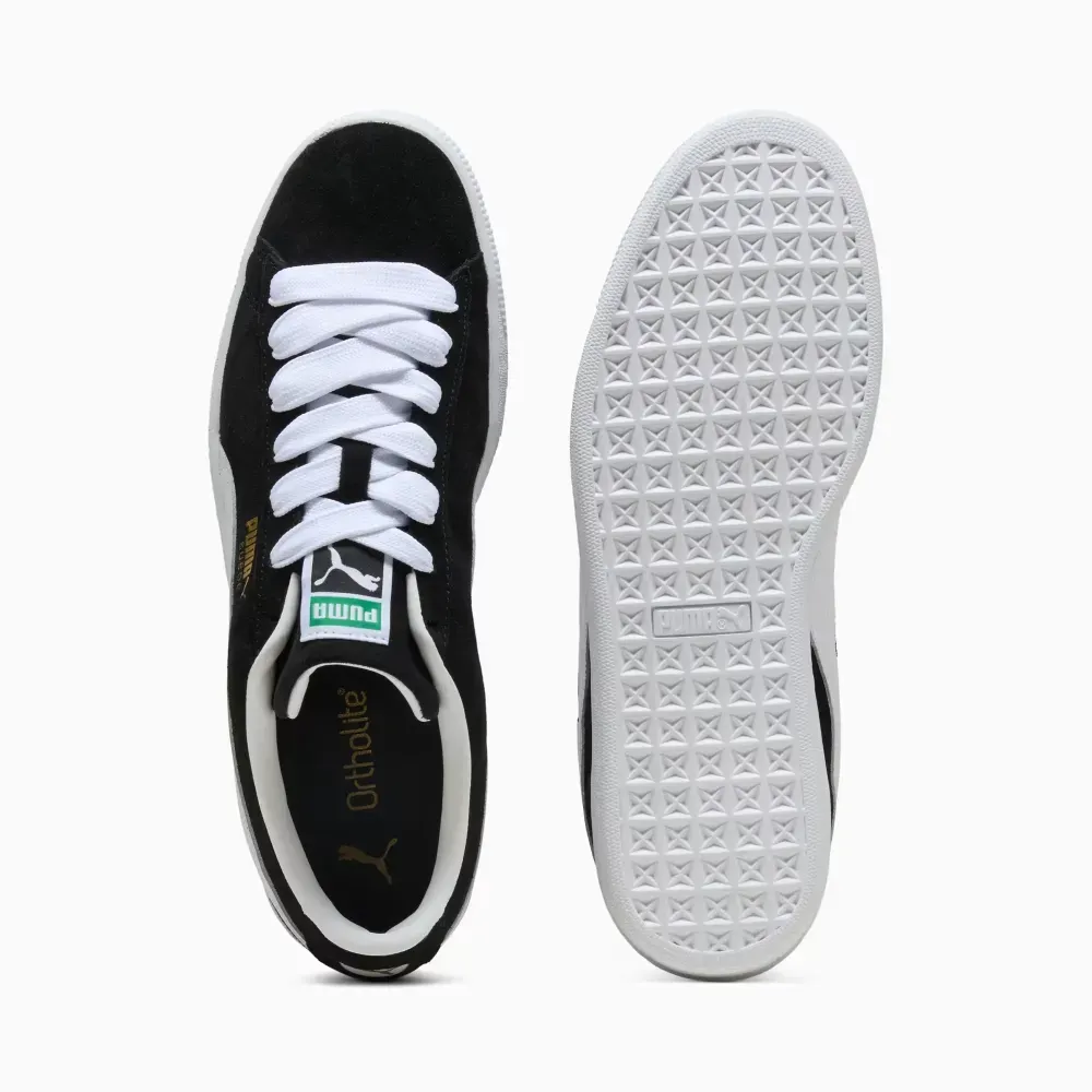 Puma Suede Classic Black White Feminino foto 2