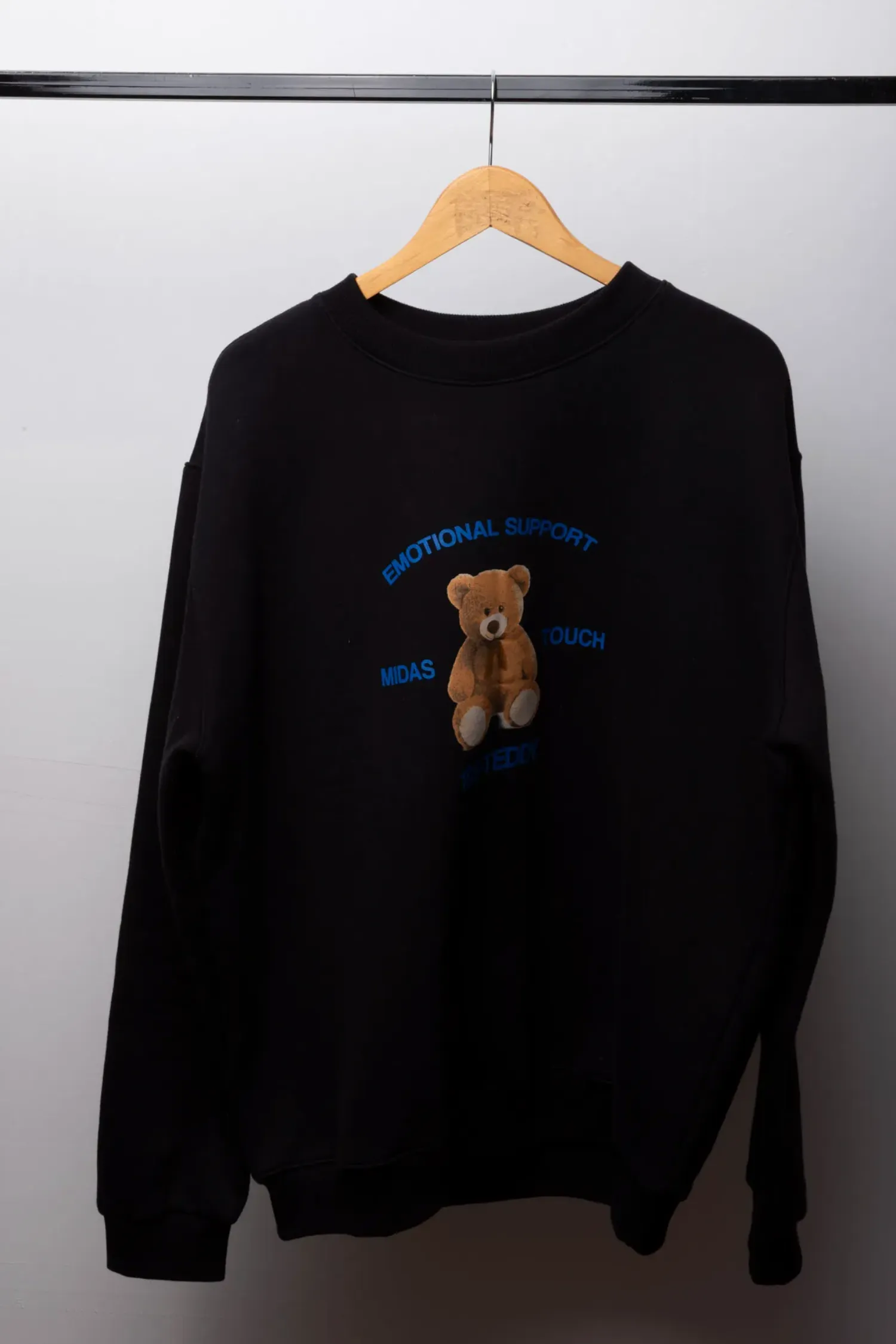 Moletom Midas Touch Urso Preto