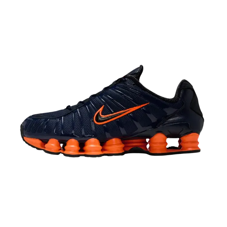 Nike Shox TL Obsidian Total Orange Black