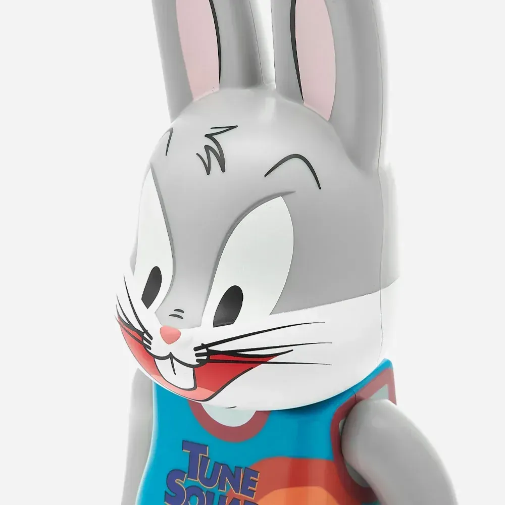 Space Jam x Bearbrick Rabbrick Bugs Bunny 100% & 400% Set Grey foto 2