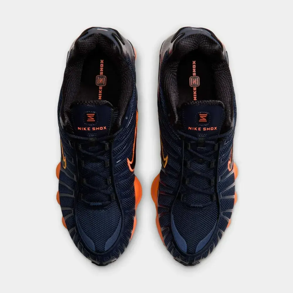 Nike Shox TL Obsidian Total Orange Black foto 2