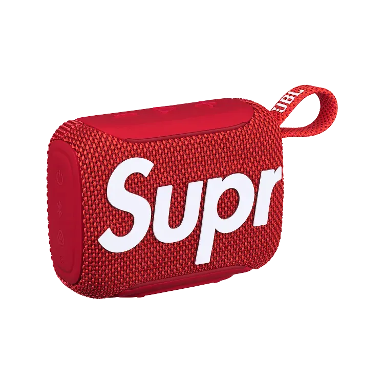 JBL x Supreme Caixa de Som Go 5 Red FW26-W8