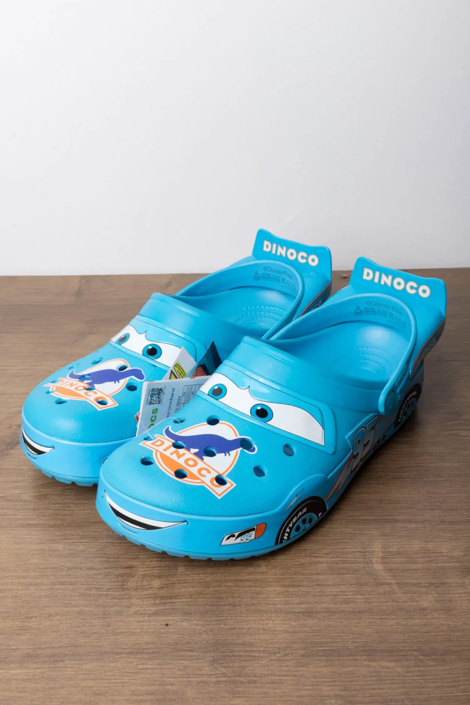 Cars x Crocs Crocband Lightning McQueen Dinoco Blue