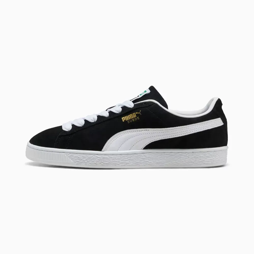 Puma Suede Classic Black White Feminino foto 1