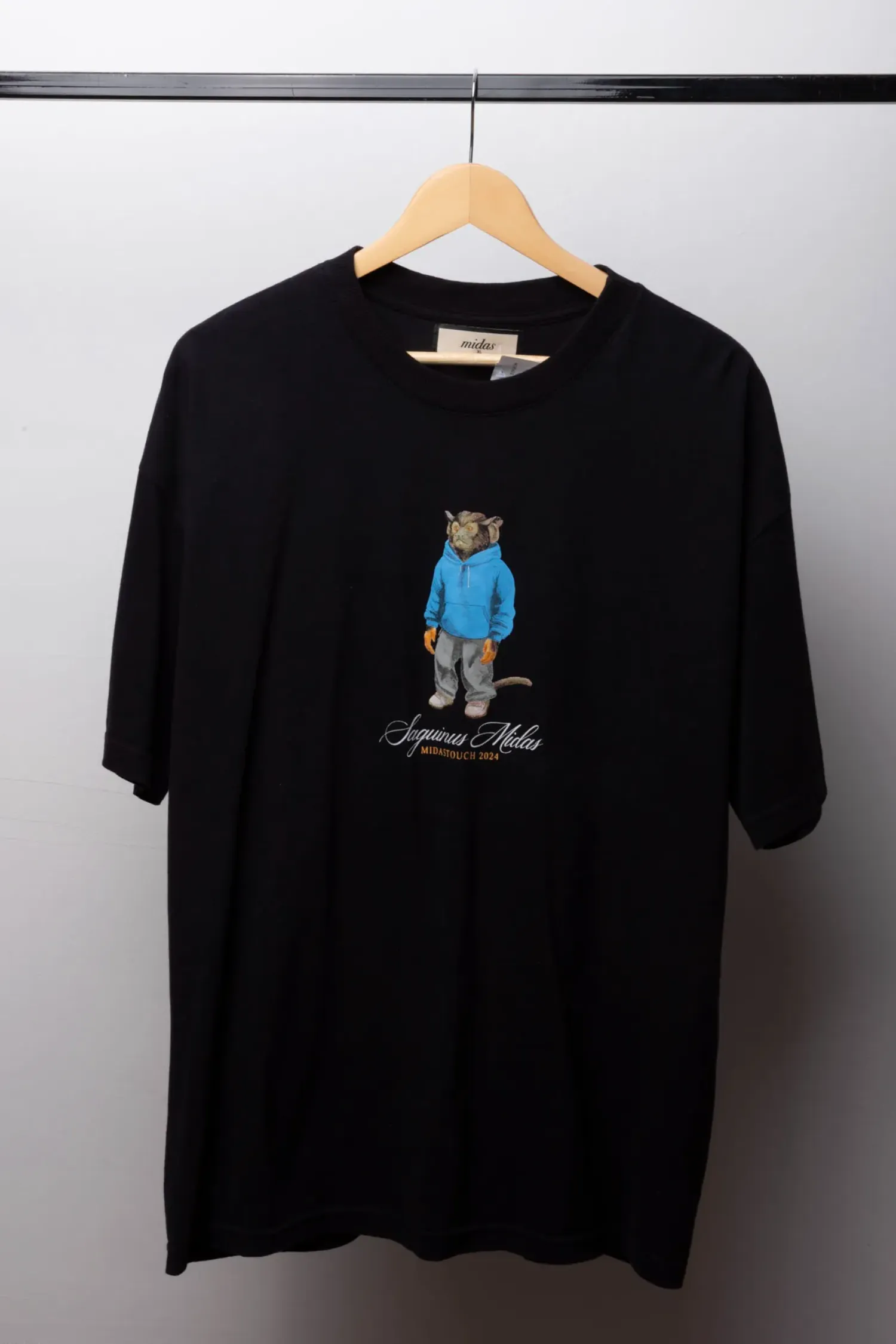 Camiseta Midas Touch Preta