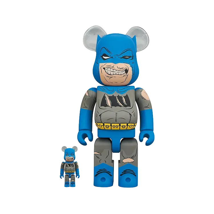 DC Comics x Bearbrick Medicom Toy Batman TDKR 100% & 400% Set