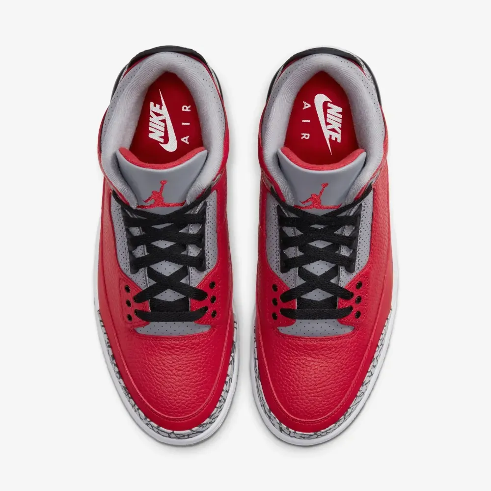 Air Jordan 3 Red Unite Collection foto 2