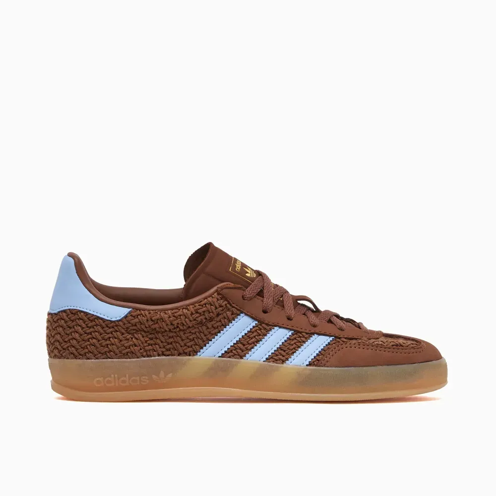 adidas Gazelle Indoor Crochet Pack Preloved Brown Clear Sky Gum foto 1