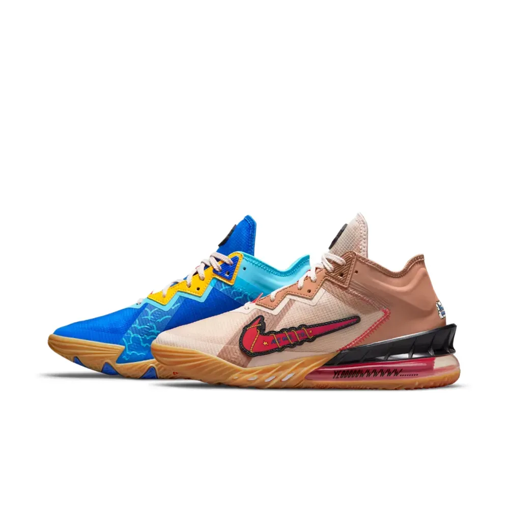 Nike Lebron 18 Low Wile E Vs Roadrunner foto 1