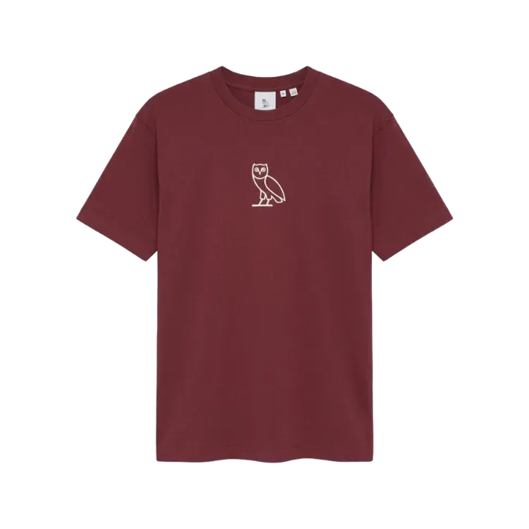 Camiseta OVO Owl Bordeaux