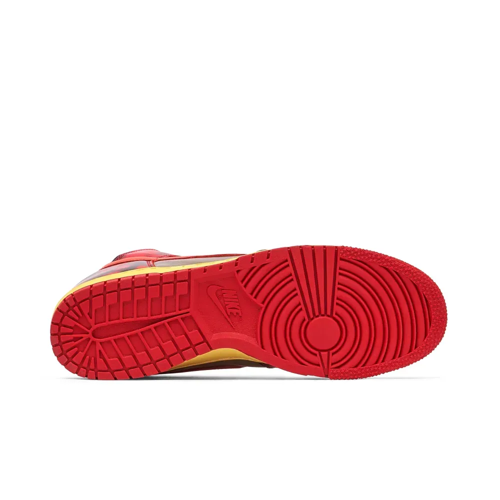 Nike Dunk High 1985 Red Acid Wash foto 5