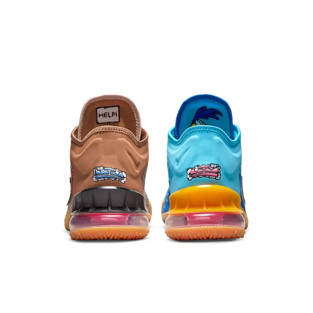 Nike Lebron 18 Low Wile E Vs Roadrunner foto 4