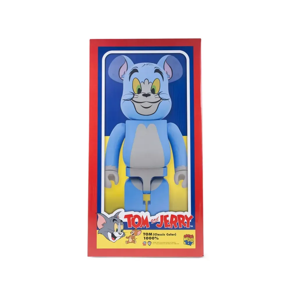 Bearbrick Medicom Toy Tom and Jerry 1000% Blue foto 3