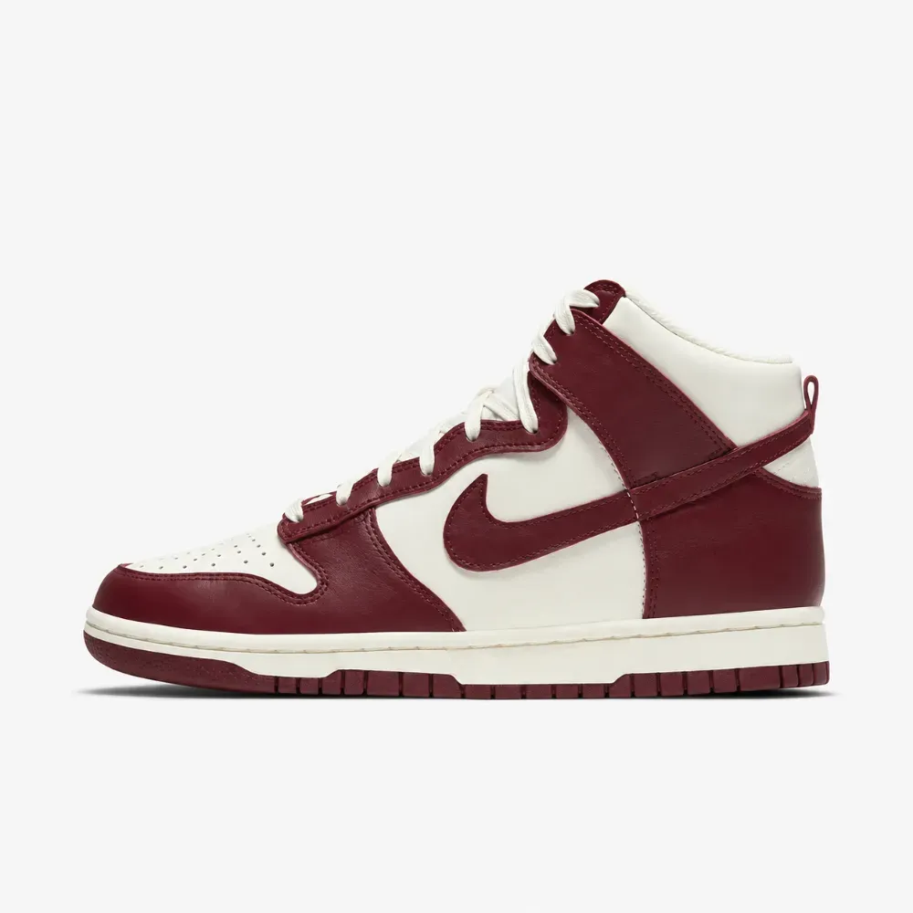 Nike Dunk High Team Red foto 1