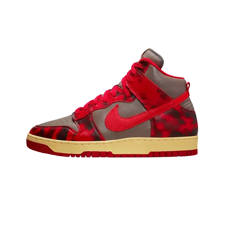 Nike Dunk High 1985 Red Acid Wash
