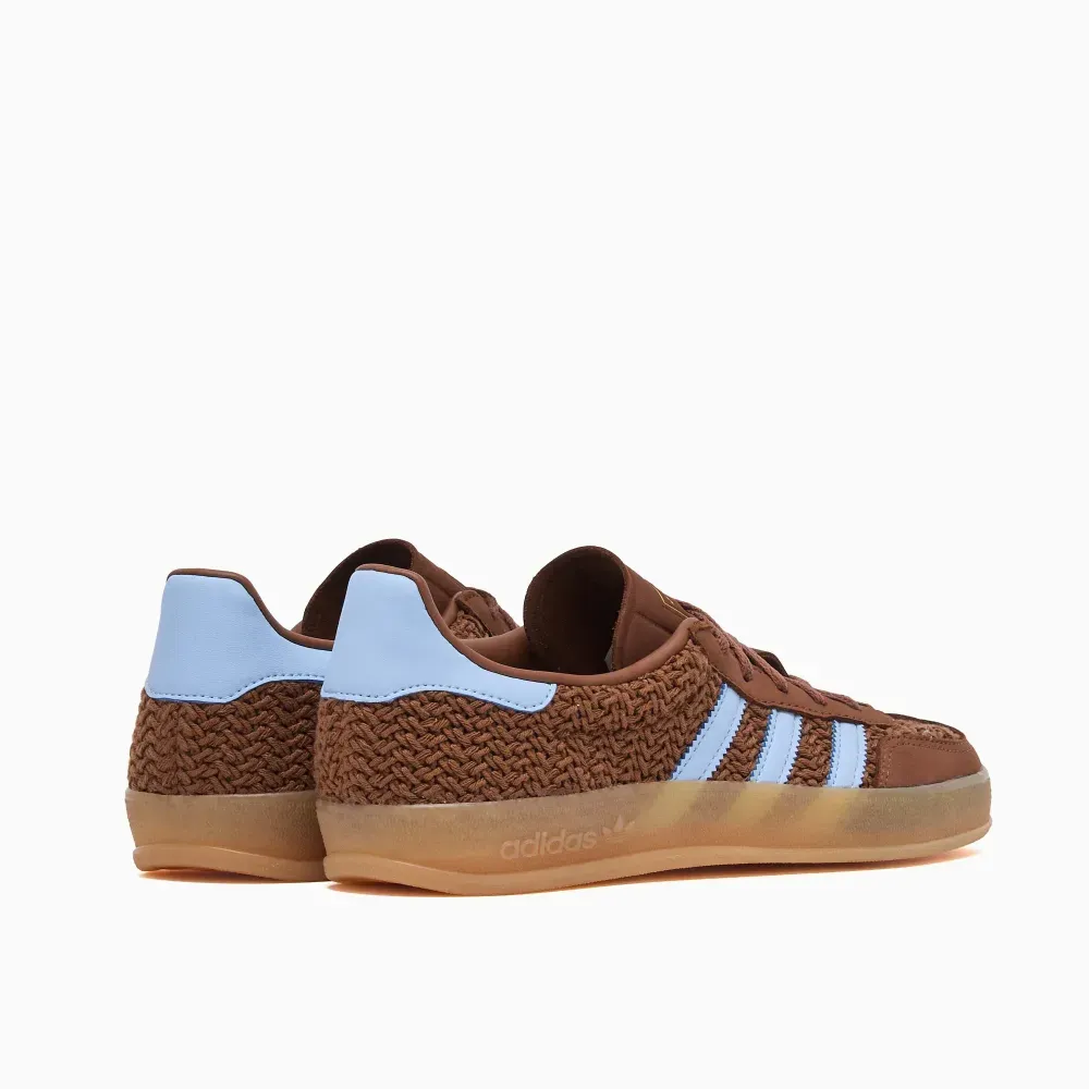 adidas Gazelle Indoor Crochet Pack Preloved Brown Clear Sky Gum foto 4