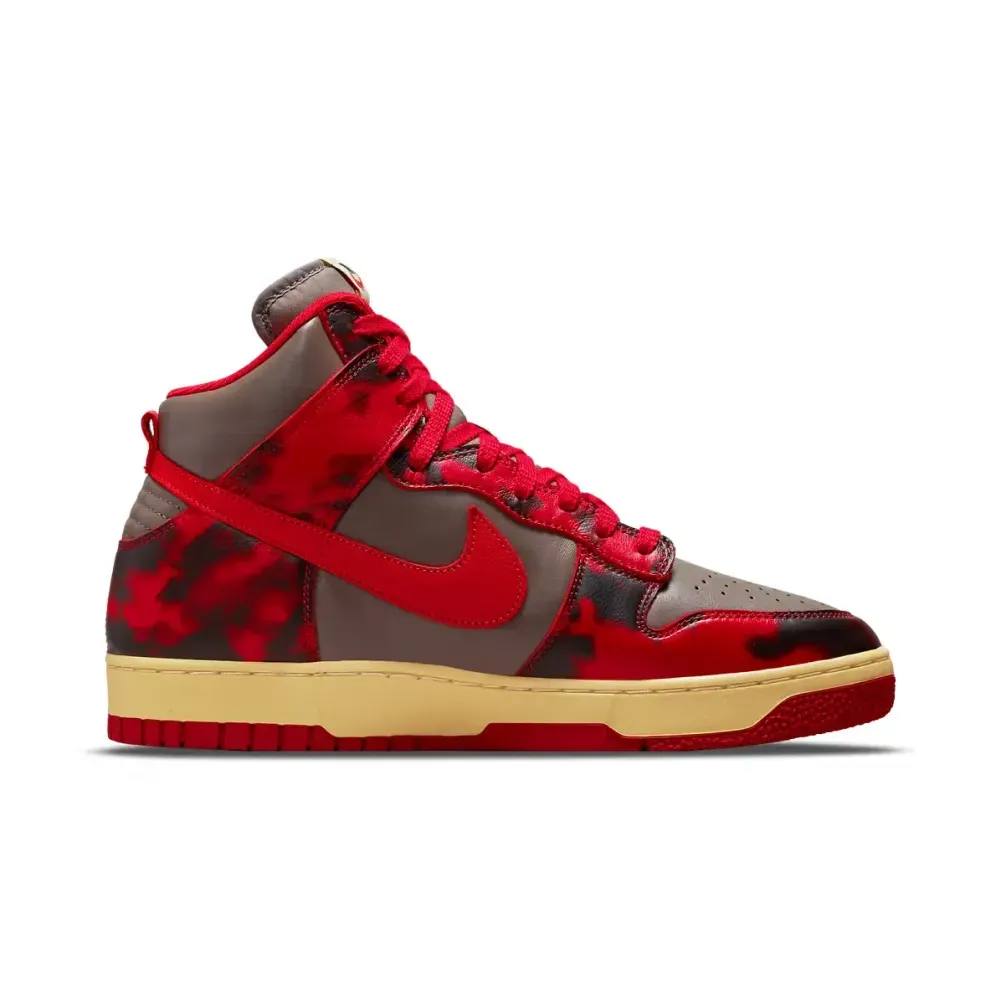 Nike Dunk High 1985 Red Acid Wash foto 3