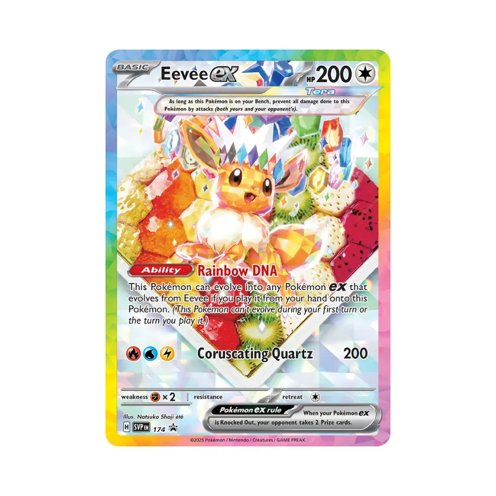 Eevee ex (174) Escarlate e Violeta Promos Pokémon TCG foto 1
