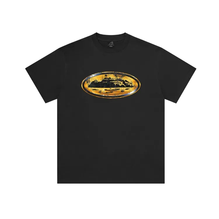 Camiseta Corteiz Corroded Island Black