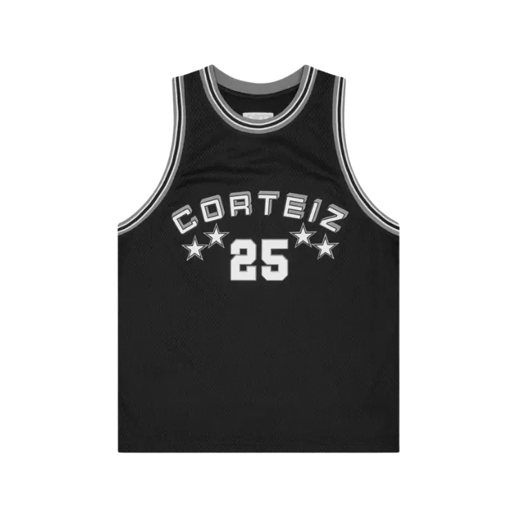 Regata Corteiz Stars Basketball Jersey Black