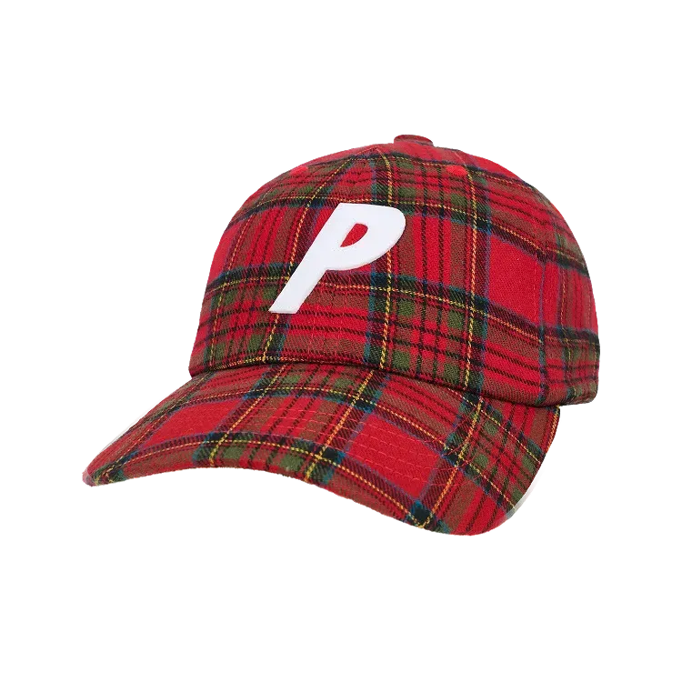 Boné Palace P 6-Panel Red Check