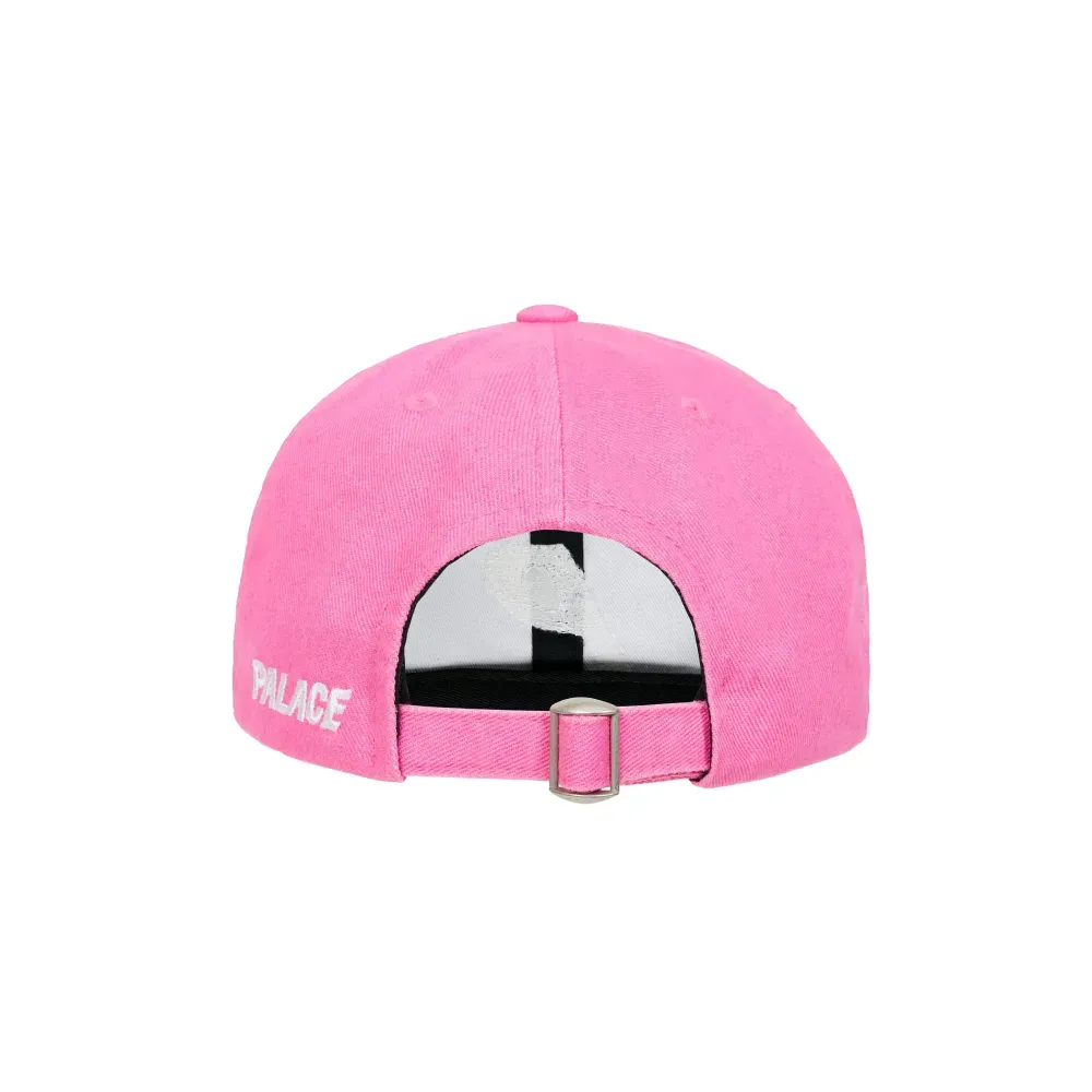 Boné Palace Bleached Denim P 6-Panel Pink foto 1