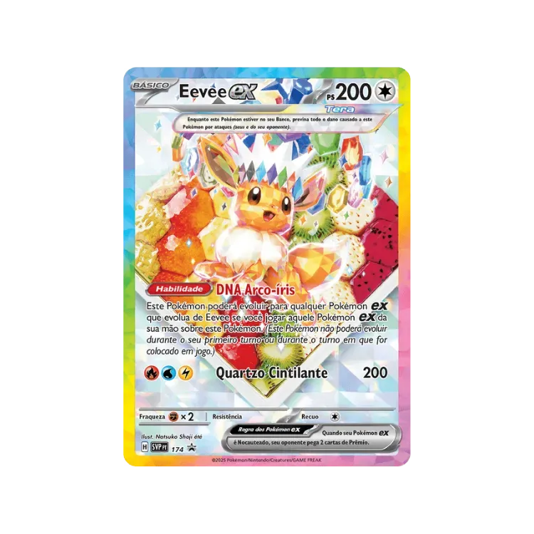 Eevee ex (174) Escarlate e Violeta Promos Pokémon TCG