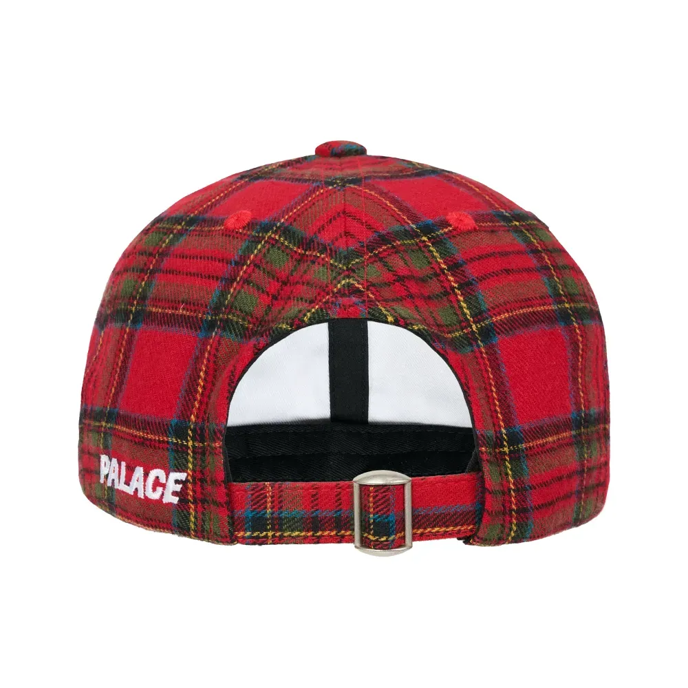 Boné Palace P 6-Panel Red Check foto 1