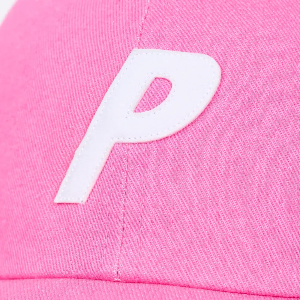 Boné Palace Bleached Denim P 6-Panel Pink foto 2