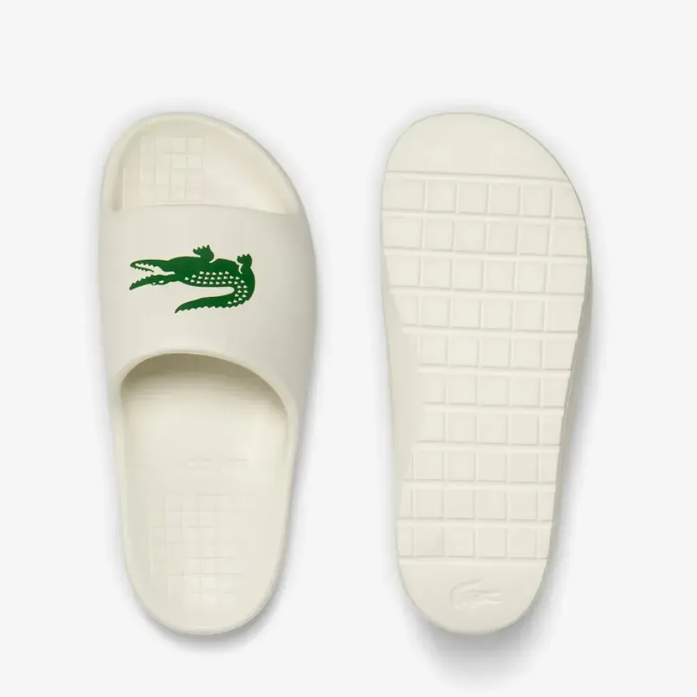 Chinelo Lacoste Serve 2.0 Off White foto 2