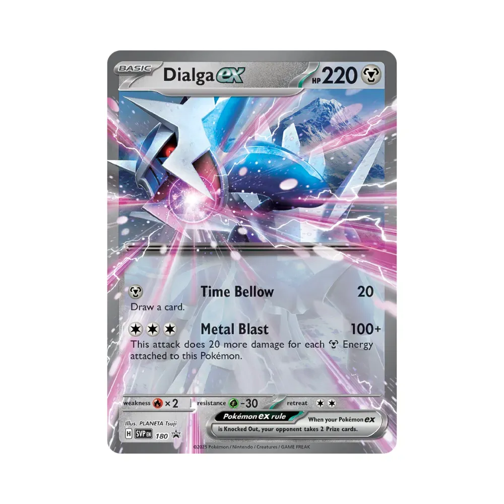 Dialga ex (180) Escarlate e Violeta Promos Pokémon TCG foto 1