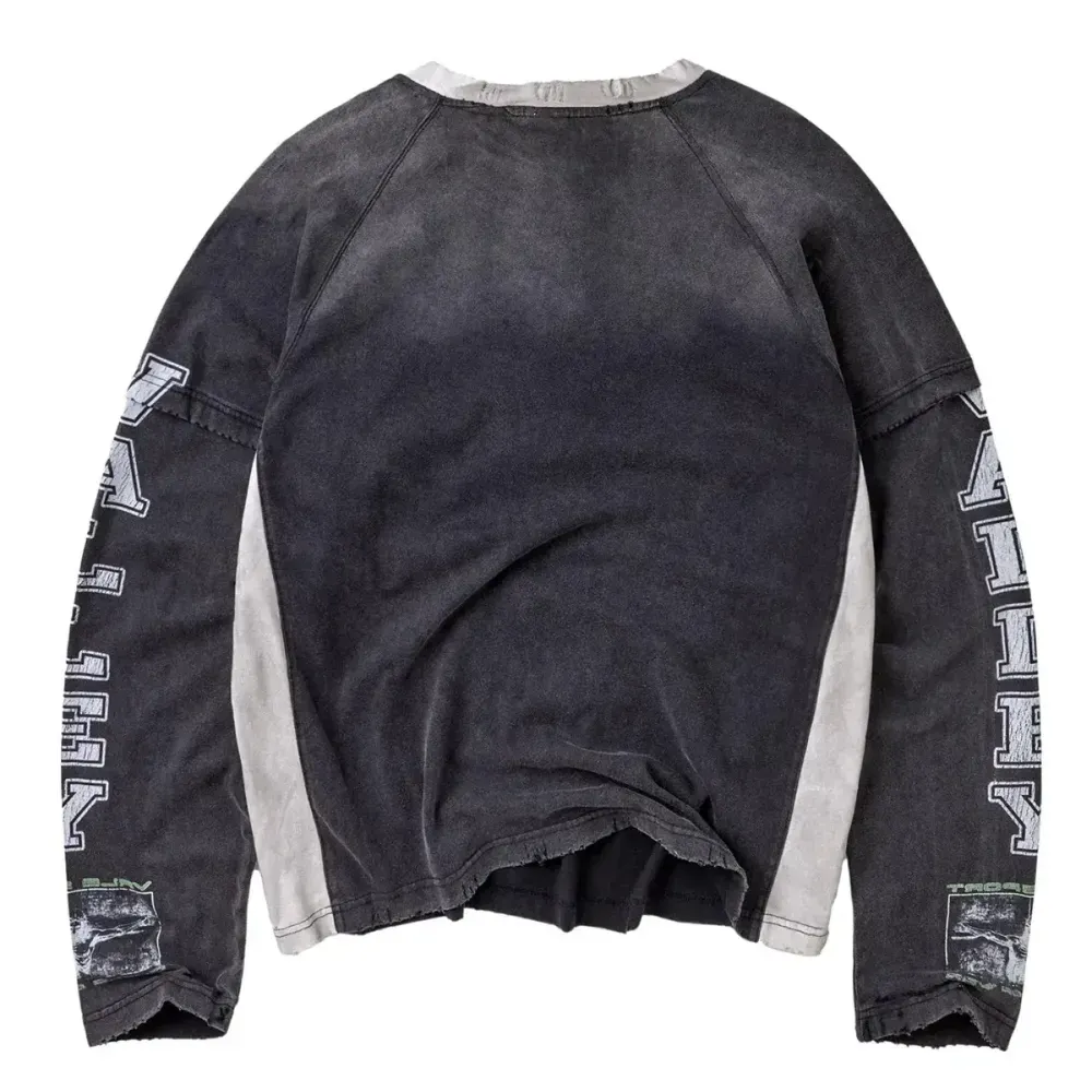 Camiseta Vale Lives Forever Holy Spirit Long Sleeve Black foto 1