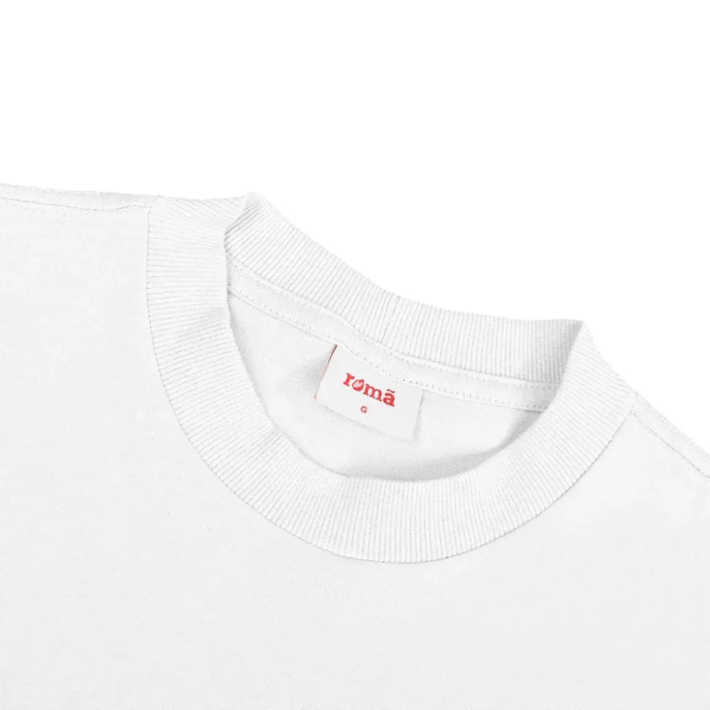 Camiseta Romã Premium Clássica White foto 2