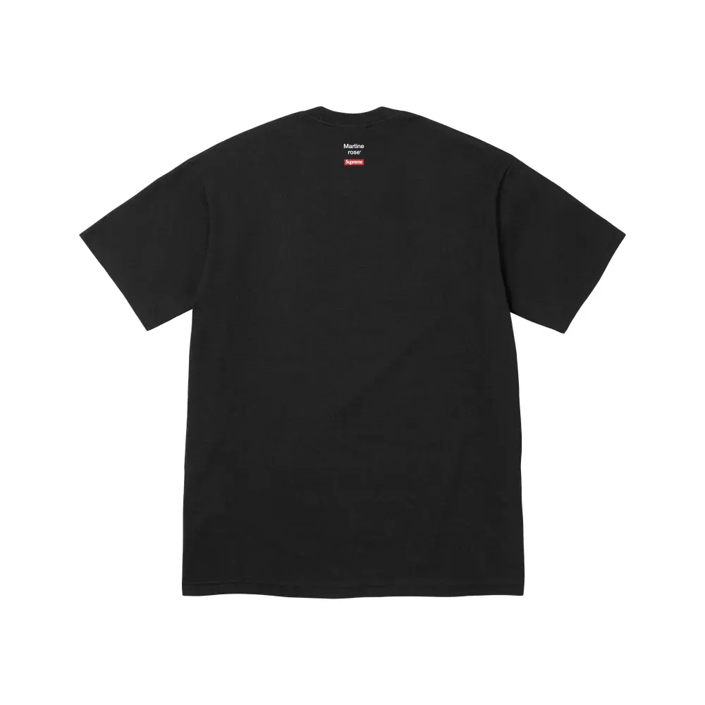 Martine Rose x Supreme Camiseta Champion Tee Black FW26-W9 foto 1