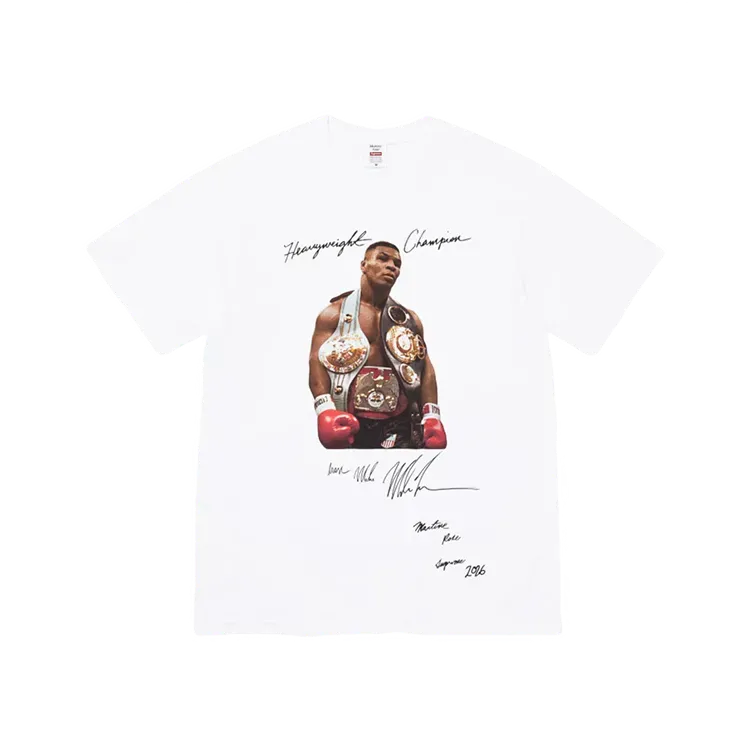 Martine Rose x Supreme Camiseta Champion Tee White FW26-W9