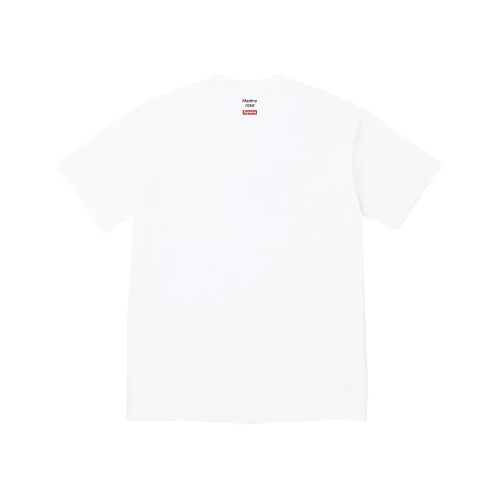 Martine Rose x Supreme Camiseta Champion Tee White FW26-W9 foto 1