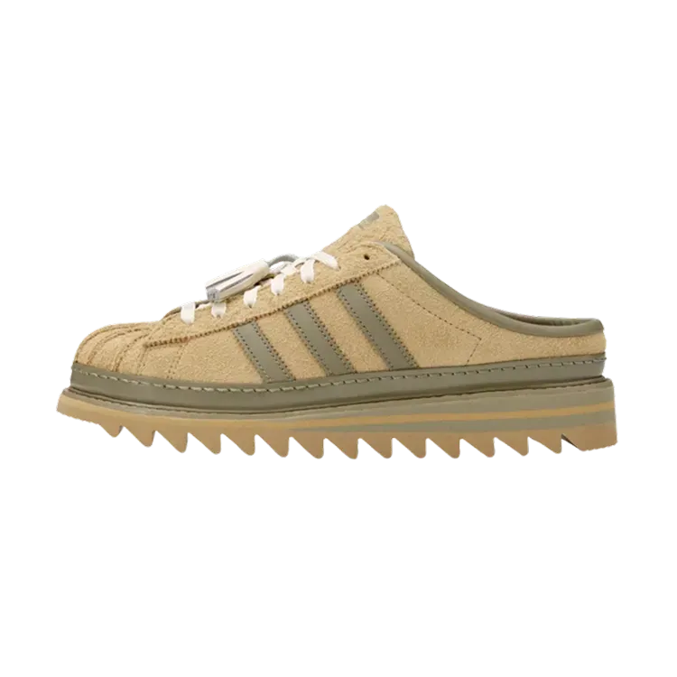 CLOT x adidas Sawtooth Mule Cardboard Wonder White Trace Cargo