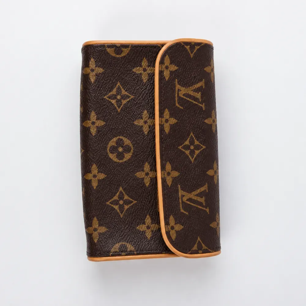Bolsa Louis Vuitton Pochette Florentine Monogram Brown foto 1