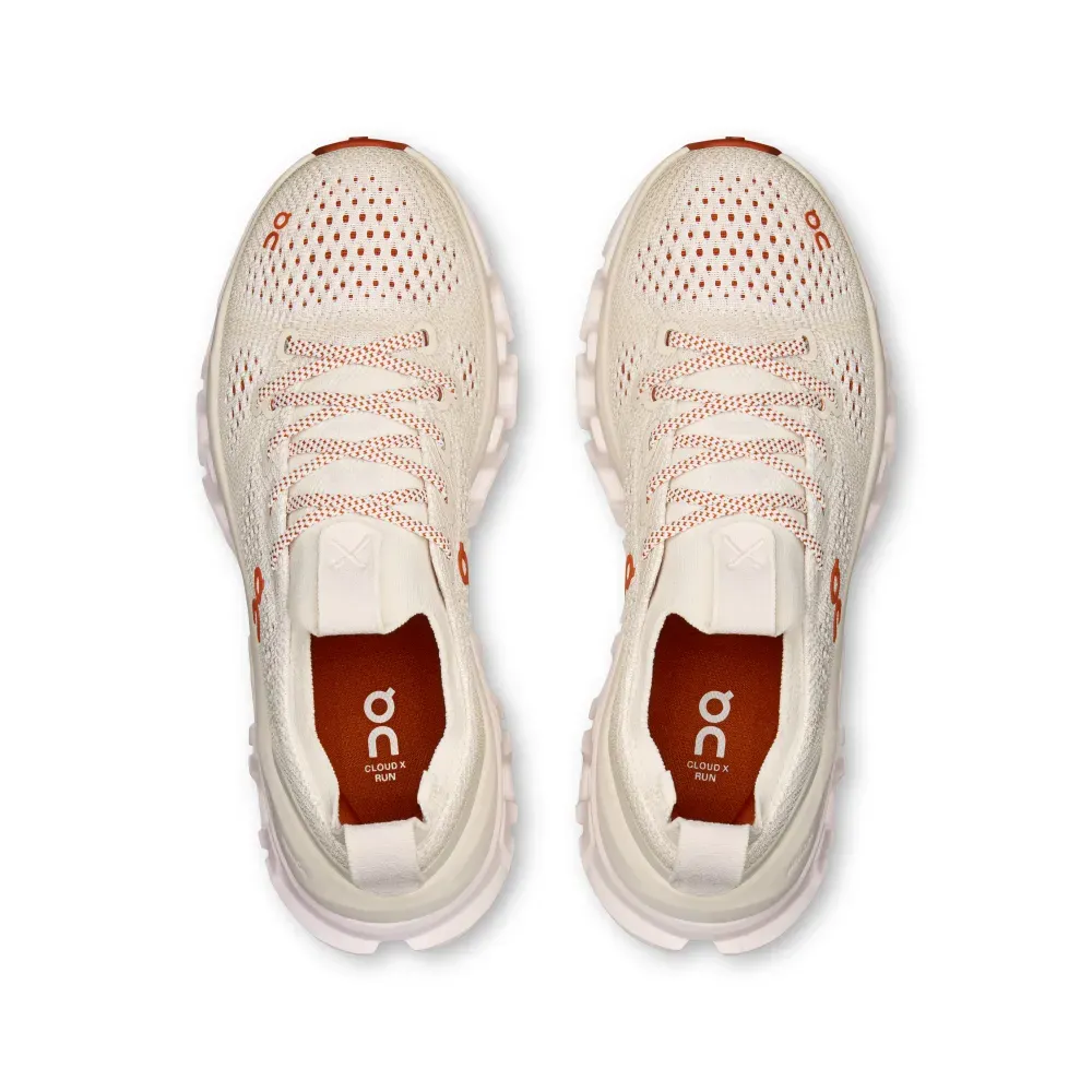 On Running Cloud X Tempo Dew Oyster Feminino foto 2