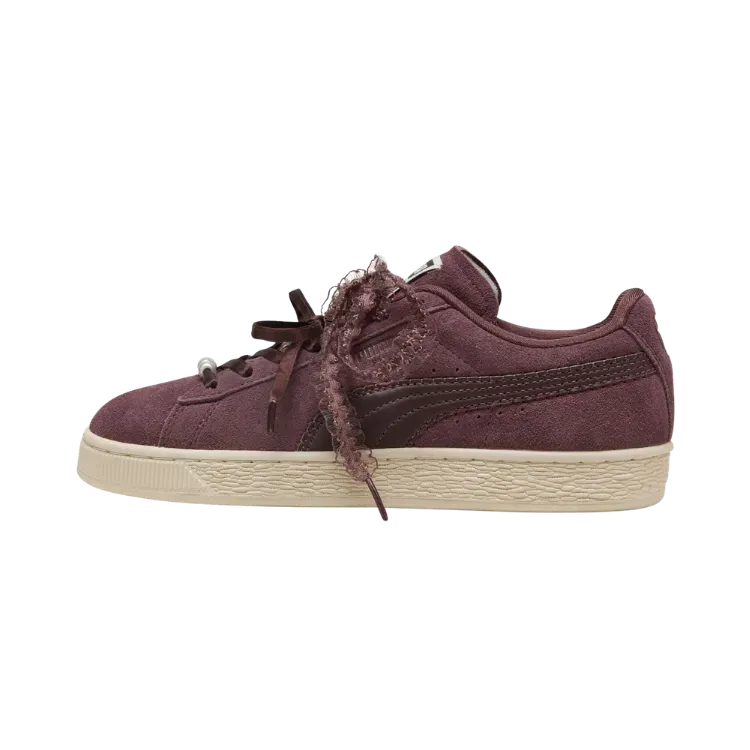 Puma Suede Bloom Rich Cocoa Chocolate Fondue Feminino