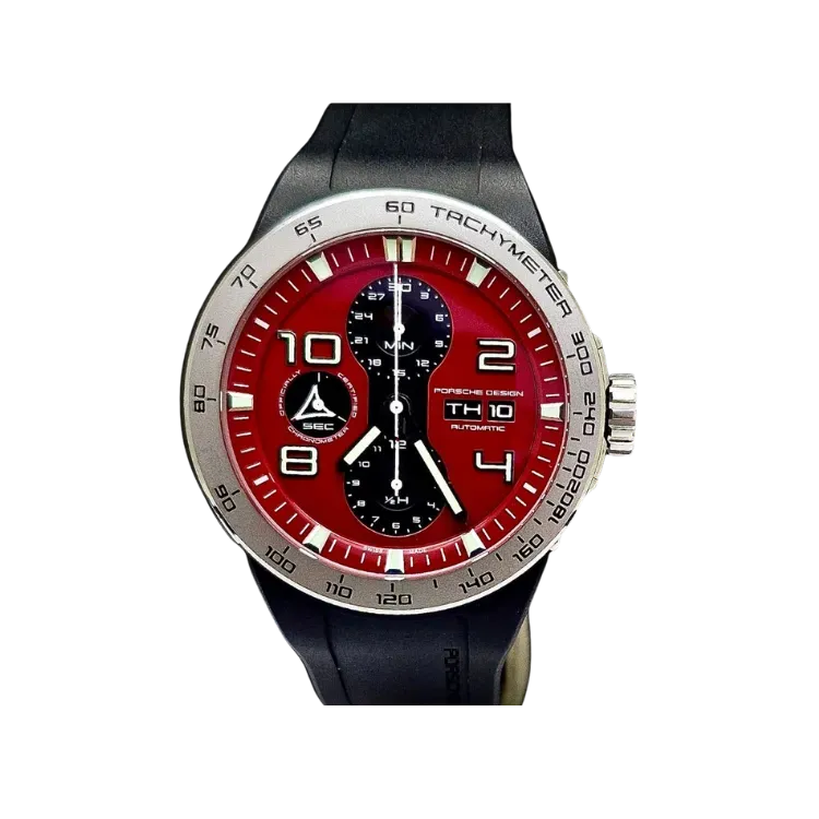 Relógio Porsche Design Flat Six Chronograph 44mm