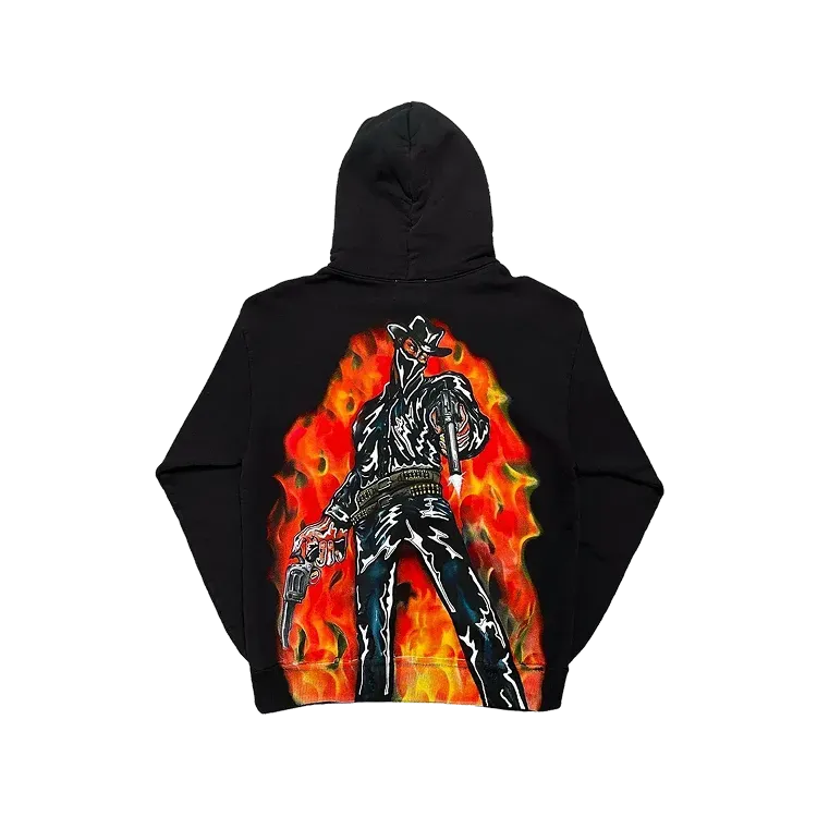 Moletom Warren Lotas Night Cowboy Fire Black