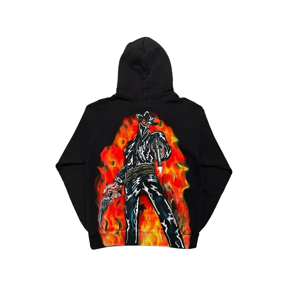 Moletom Warren Lotas Night Cowboy Fire Black foto 1