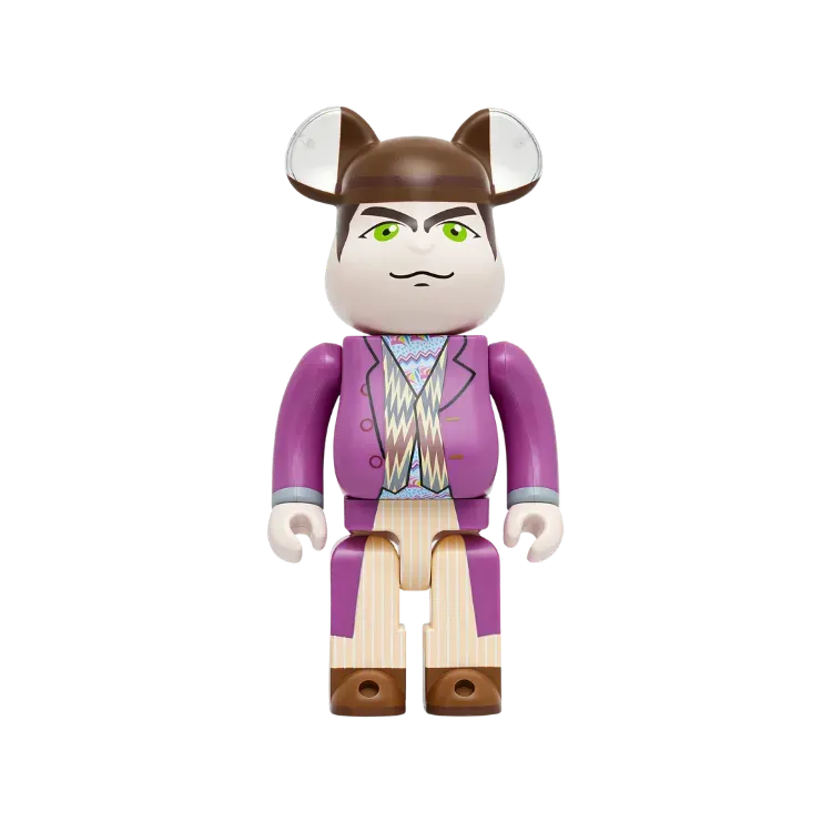 Bearbrick Medicom Toy Willy Wonka 400% 100%