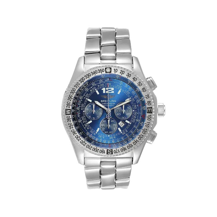 Relógio Breitling Professional B-2 Chronograph Steel Blue Dial 44mm