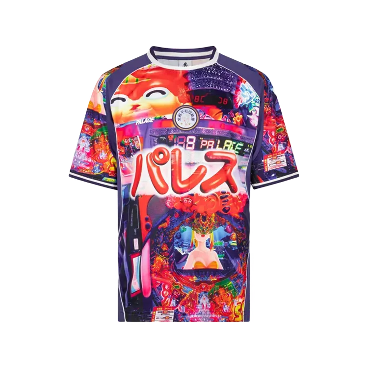 Camiseta Palace Pachinko Short Sleeve Neon Red