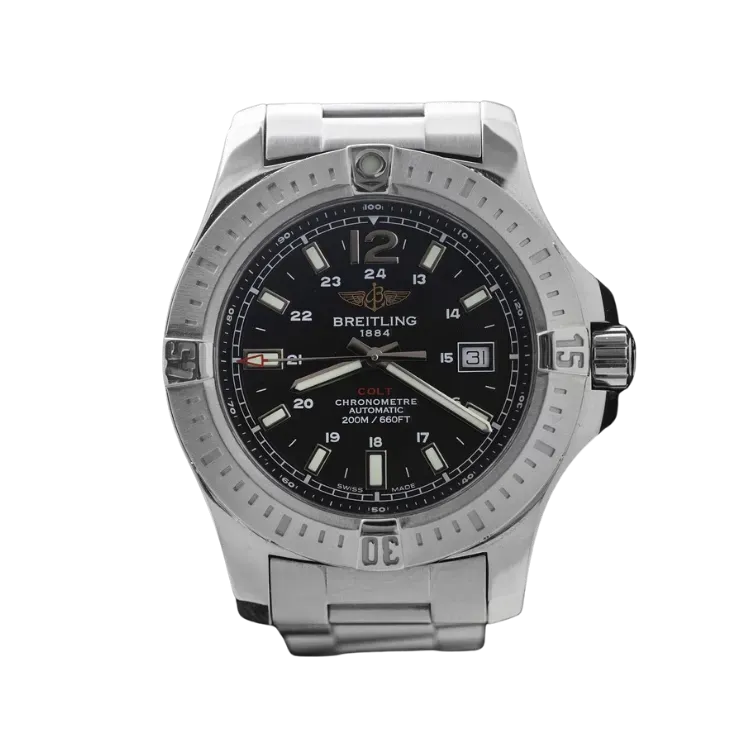 Relógio Breitling Colt Black Dial 44mm